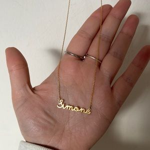 “Simone” Name Necklace